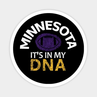 Minnesota Pro Football - In My DNA Magnet